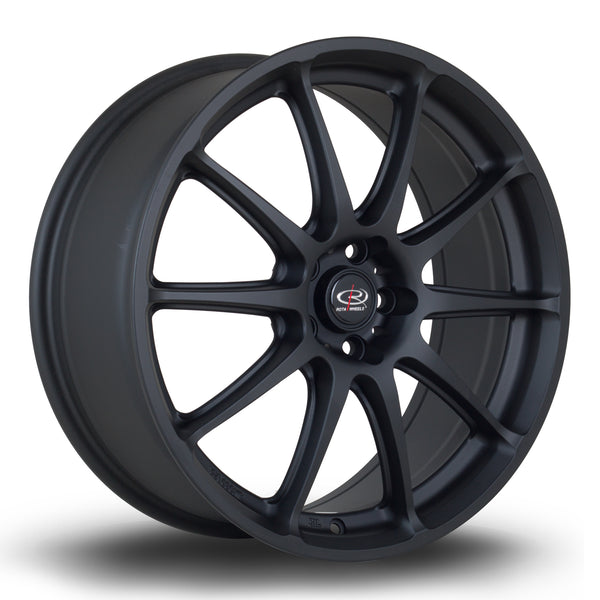 Rota Gra 5x100 18" 7.5J ET48 Flat Black 2 Alloy Wheel