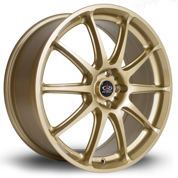 Rota Gra 5x100 18" 7.5J ET48 Gold Alloy Wheel