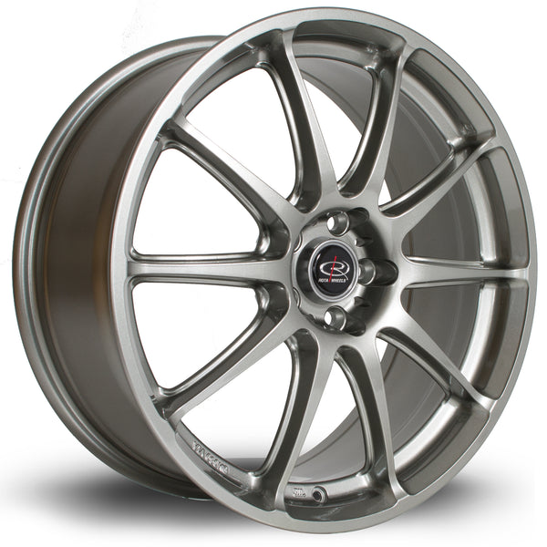 Rota Gra 5x100 18" 7.5J ET48 Steel Grey Alloy Wheel