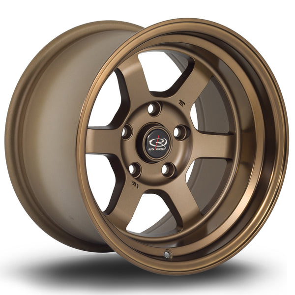 Rota Grid-V 5x114 15" 9J ET0 Speed Bronze Alloy Wheel