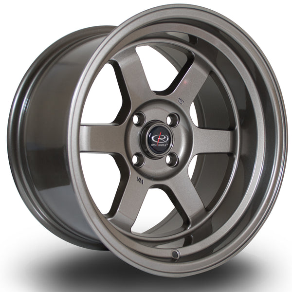 Rota Grid-V 16" 4x114 9J ET0 Bronze Alloy Wheel