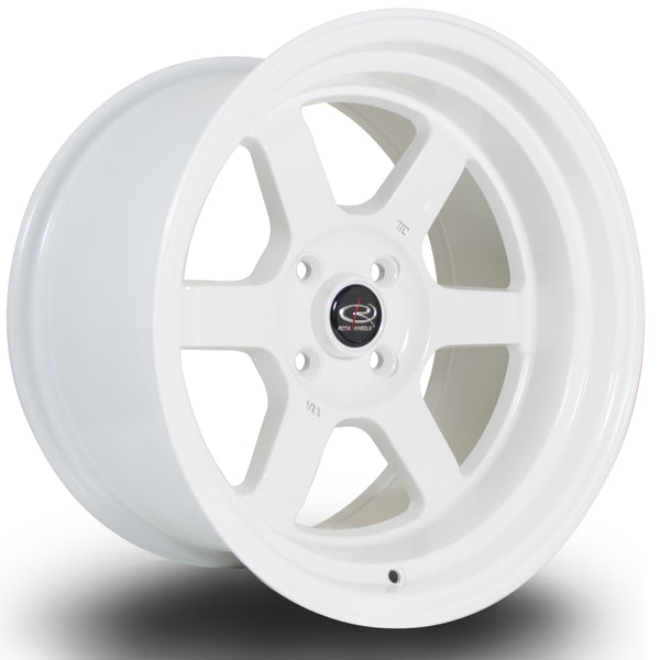 Rota Grid-V 4x100 16" 9J ET0 White Alloy Wheel