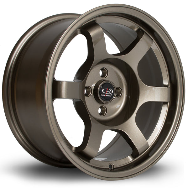 Rota Grid 4x100 16" 8J ET10 Bronze Alloy Wheel