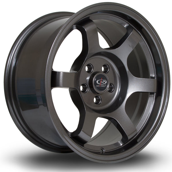 Rota Grid 5x120 16" 8J ET20 Gunmetal Alloy Wheel