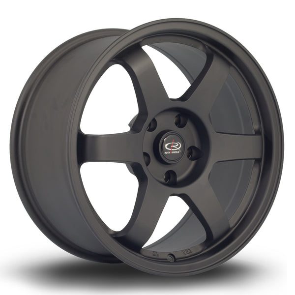 Rota Grid 5x114 17" 8.5J ET30 Flat Black 2 Alloy Wheel