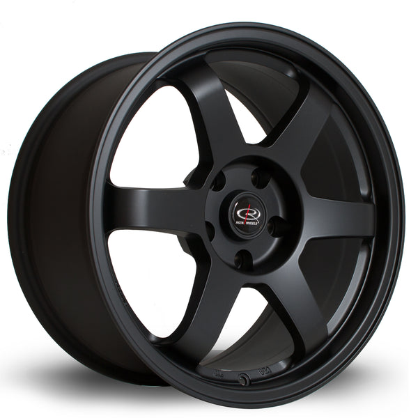 Rota Grid 17" 5x112 8J ET45 Flat Black Alloy Wheel