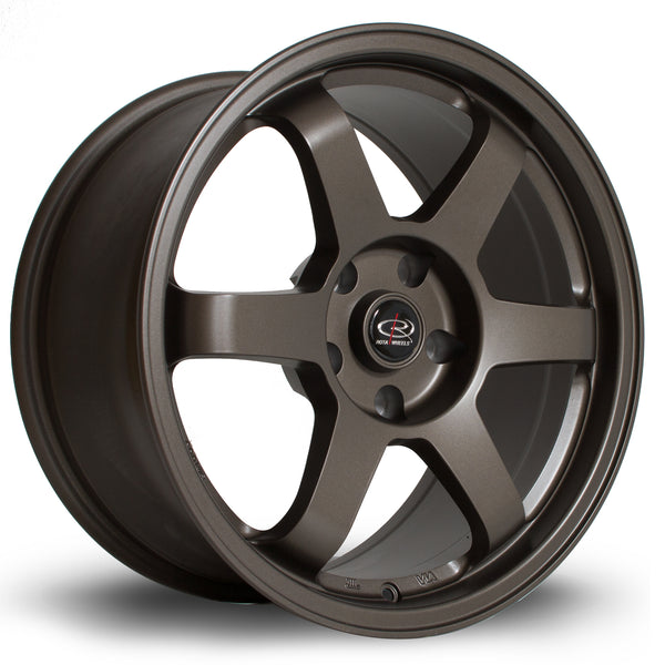 Rota Grid 5x110 17" 8J ET35 Matt Bronze Alloy Wheel