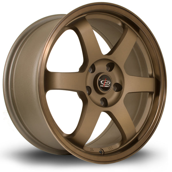 Rota Grid 4x100 17" 8J ET35 Speed Bronze Alloy Wheel