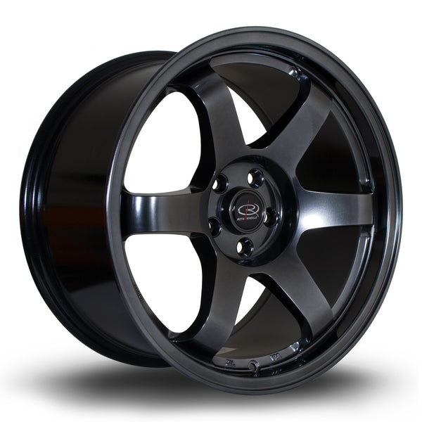 Rota Grid 5x100 17" 9J ET42 Hyper Black Alloy Wheel