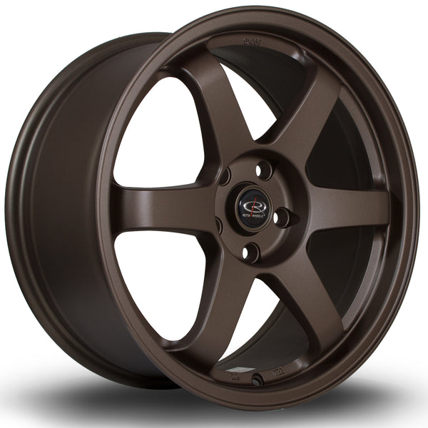 Rota Grid 5x114 18" 8.5J ET44 Matt Bronze2 Alloy Wheel