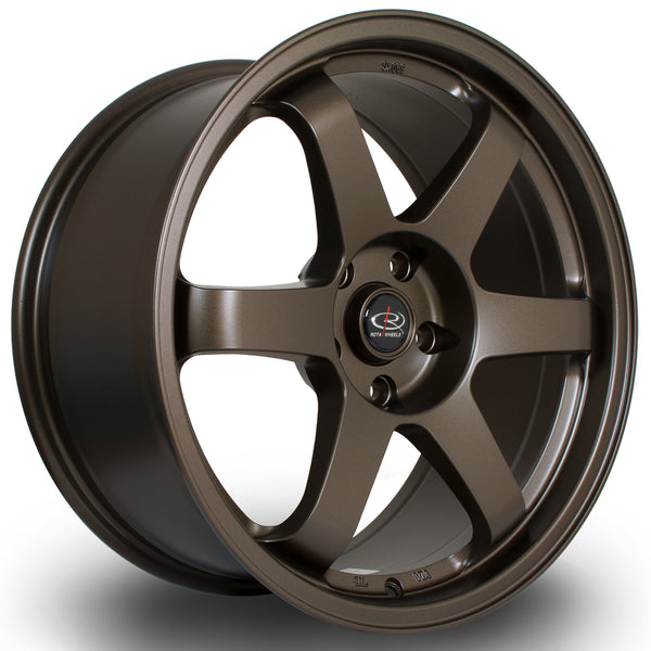 Rota Grid 5x114 18" 8.5J ET20 Matt Bronze 3 Alloy Wheel