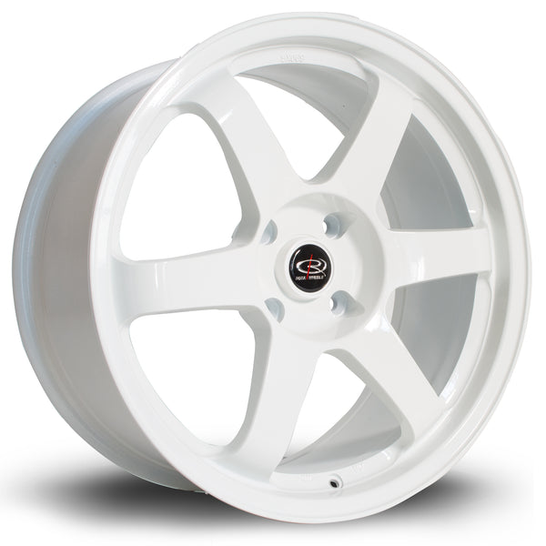 Rota Grid 4x114 18" 8.5J ET30 White Alloy Wheel