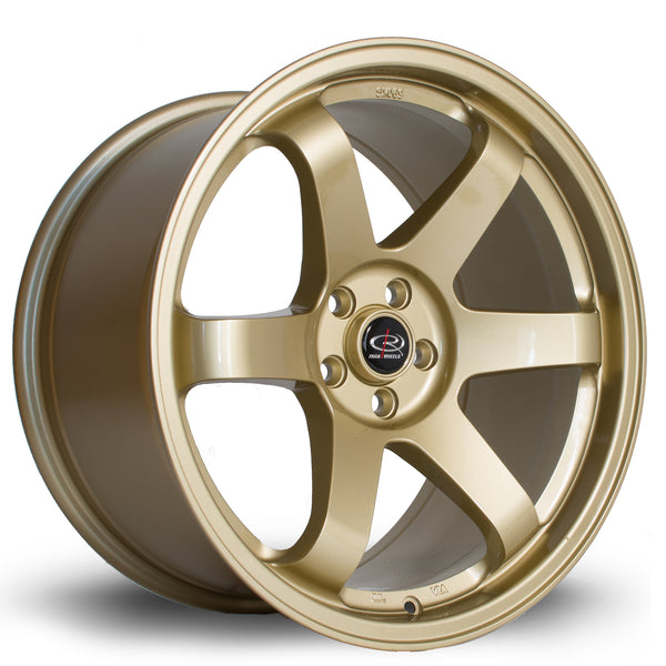 Rota Grid 5x100 18" 9.5J ET38 Gold Alloy Wheel