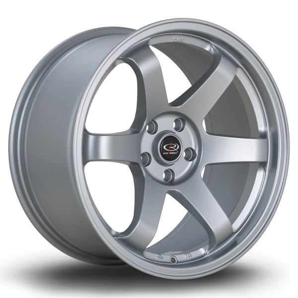 Rota Grid 5x108 18" 9.5J ET35 Granite Silver Alloy Wheel