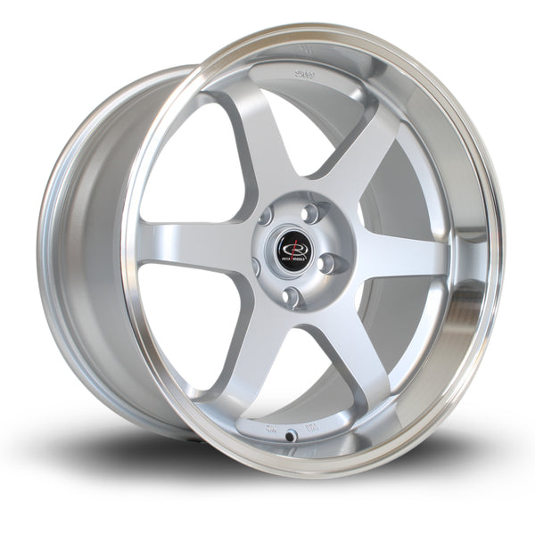 Rota Grid 5x114 19" 10.5J ET20 Silver (Polished Lip) Alloy Wheel