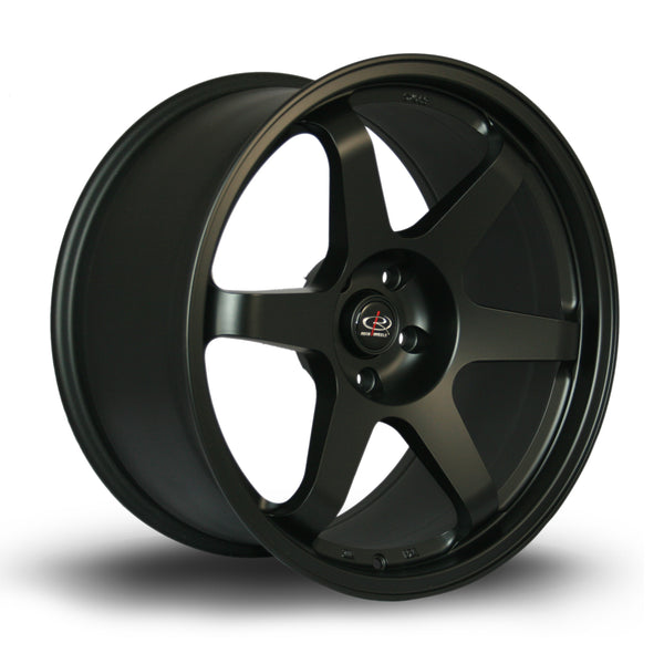 Rota Grid 19" 5x114 9.5J ET20 Flat Black Alloy Wheel