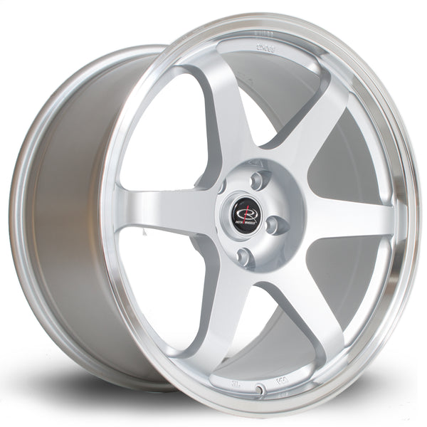 Rota Grid 5x114 19" 9.5J ET20 Silver (Polished Lip) Alloy Wheel