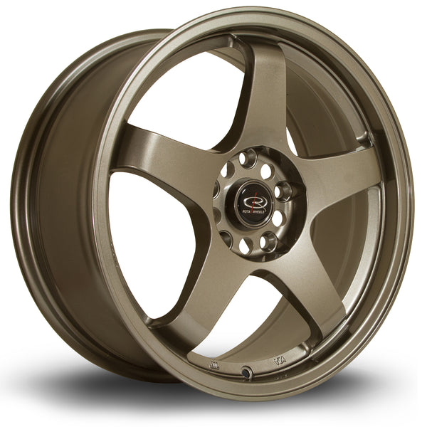 Rota GTR 5x114 17" 7.5J ET45 Bronze Alloy Wheel