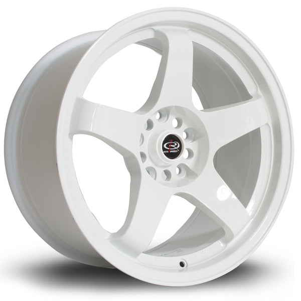 Rota GTR 5x114 17" 9.5J ET30 White Alloy Wheel