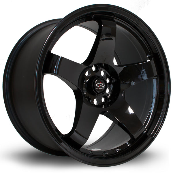 Rota GTR 5x114 18" 9.5J ET30 Black Alloy Wheel