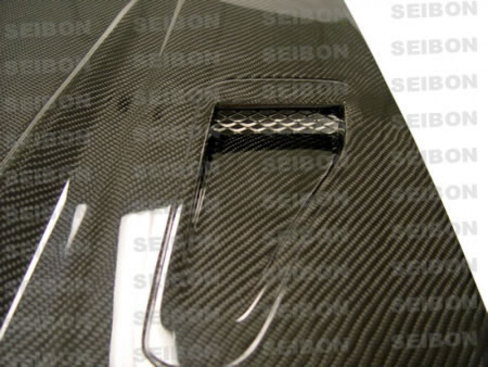 SEIBON DVII-STYLE CARBON FIBER BONNET - 1999-2002 NISSAN SILVIA SILVIA S15