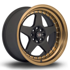 Rota Kyusha 4x108-4x100 17" 9J ET20 Flat Black (Speed Bronze Lip) Alloy Wheel