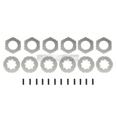 MFactory Metal Plate LSD Differential - Replacement Springs + Plates - 12Pc + Springs (Ss) - Honda V2 Lsd Only