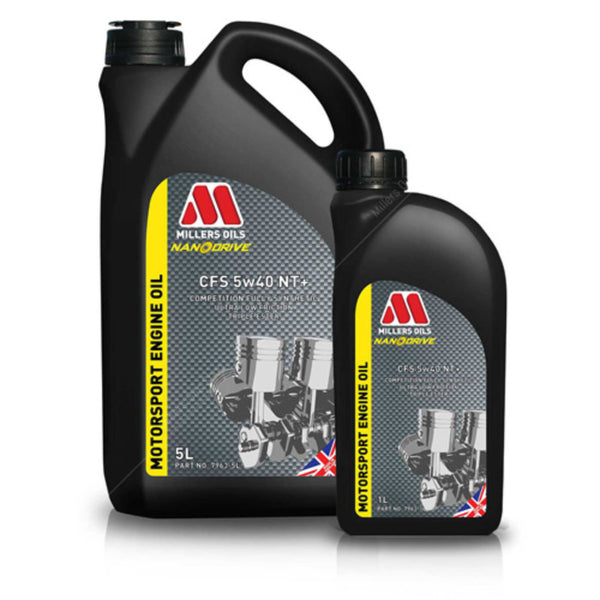 Millers Oils Nanodrive CFS 5w40 NT+ Fully Synthetic Performance Engine Oil