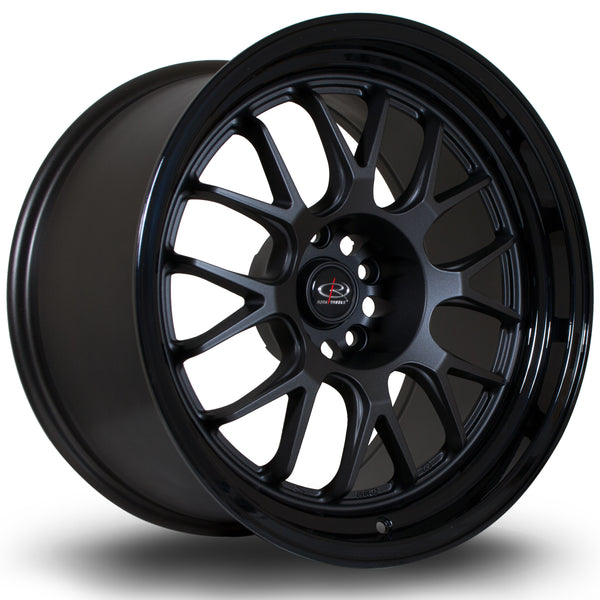 Rota MXR 5x114 18" 10J ET12 Flat Gunmetal (Gloss Black Lip) Alloy Wheel