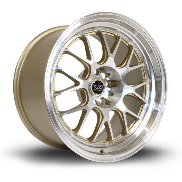 Rota MXR 5x114 18" 10J ET12 Gold (Polished Face) Alloy Wheel