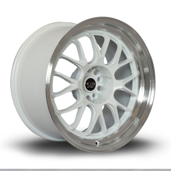 Rota MXR 5x114 18" 10J ET12 White (Polished Lip) Alloy Wheel