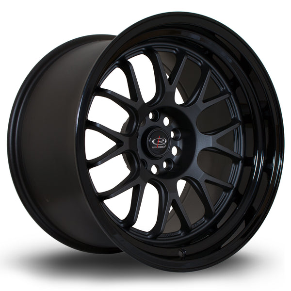 Rota MXR 5x114 18" 11J ET8 Flat Gunmetal (Gloss Black Lip) Alloy Wheel