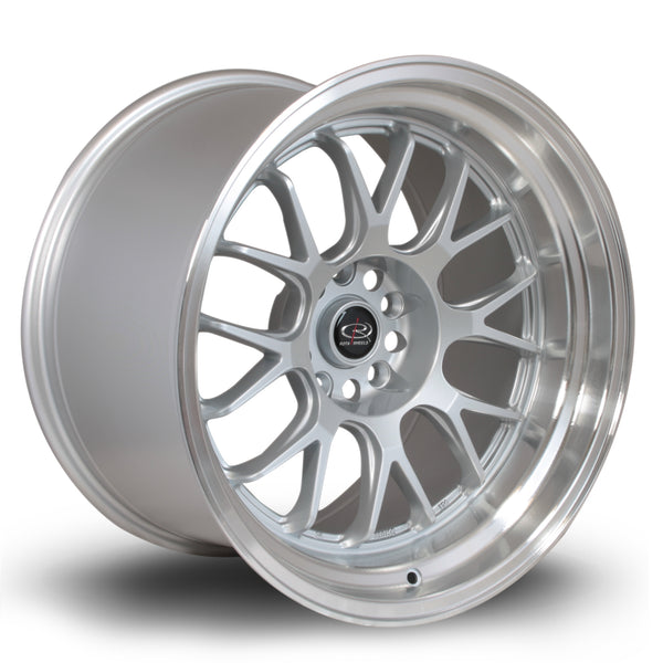 Rota MXR 5x114 18" 11J ET8 Silver (Polished Lip) Alloy Wheel