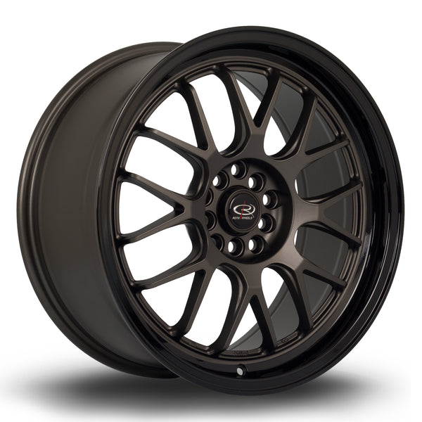 Rota MXR 5x114-5x100 18" 8.5J ET44 Flat Gunmetal (Gloss Black Lip) Alloy Wheel