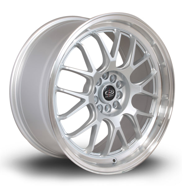 Rota MXR 5x112-5x100 18" 8.5J ET38 Silver (Polished Lip) Alloy Wheel