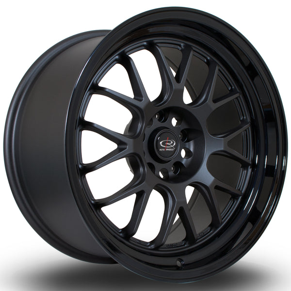 Rota MXR 5x114 18" 9.5J ET20 Flat Gunmetal (Gloss Black Lip) Alloy Wheel