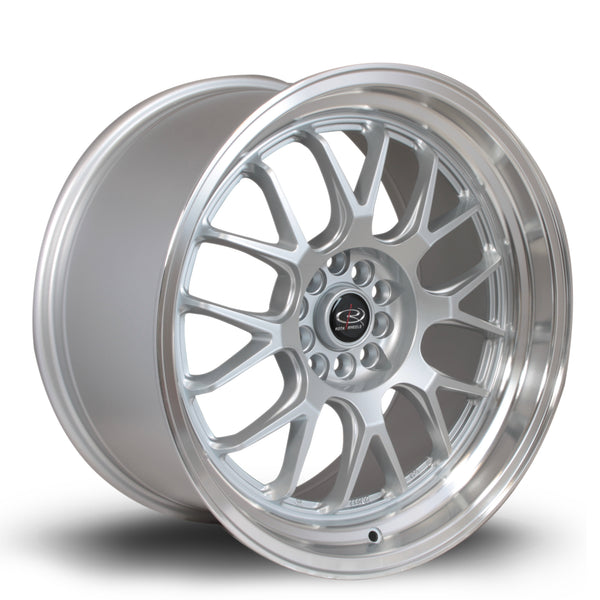 Rota MXR 5x112-5x100 18" 9.5J ET38 Silver (Polished Lip) Alloy Wheel