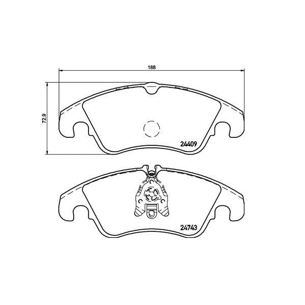 PBS Prorace Performance Brake Pads