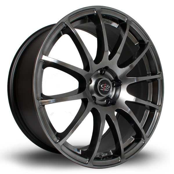 Rota PWR 19" 5x108 9J ET42 Hyper Black Alloy Wheel