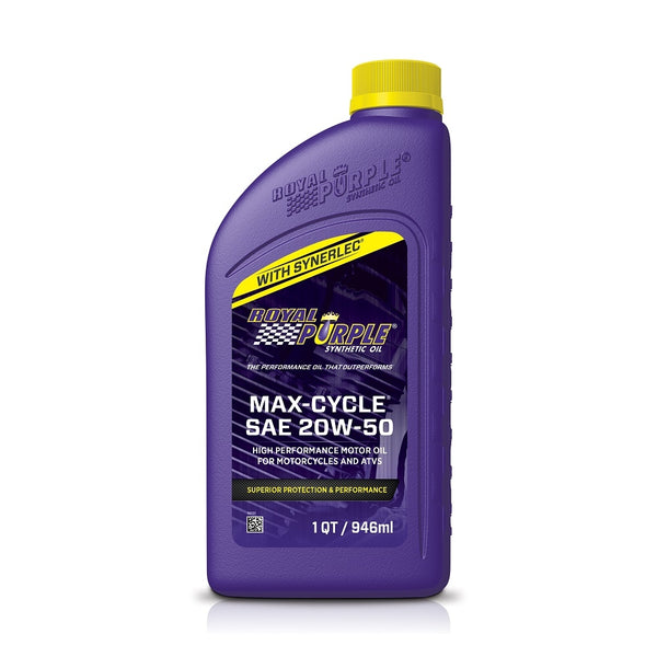 Royal Purple Max Cycle 20w50 4 Stroke Synthetic Performance Engine Oil