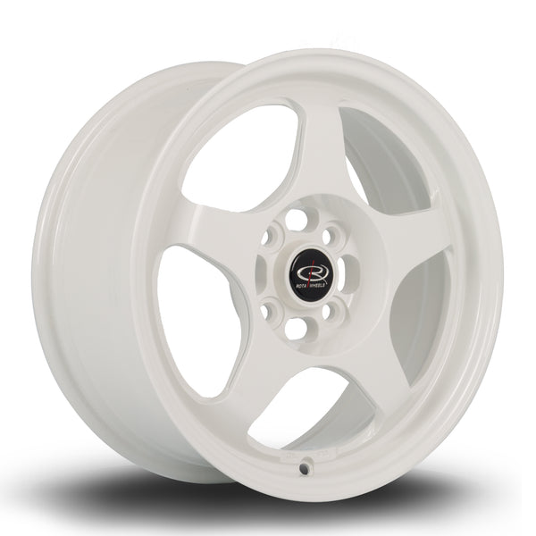 Rota Slipstream FF10 4x100 15" 6.5J ET35 White Alloy Wheel