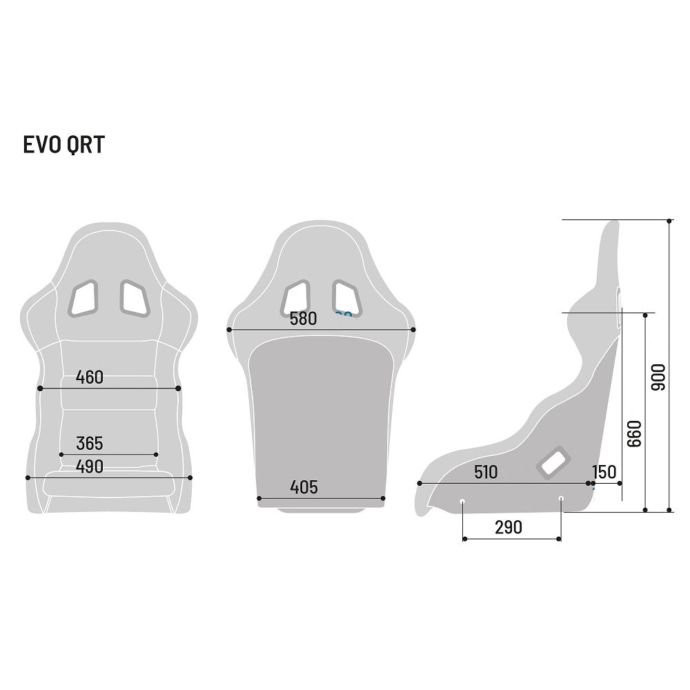 Sparco seat EVO XL QRT black