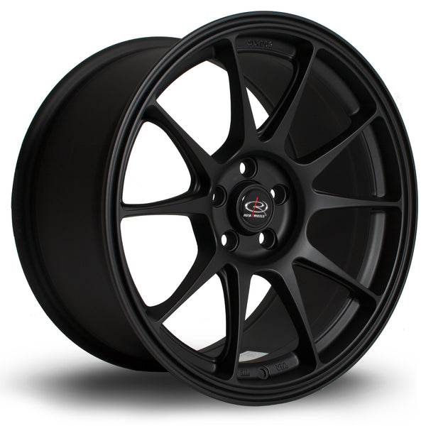 Rota Titan 17" 5x100 9J ET42 Flat Black Alloy Wheel