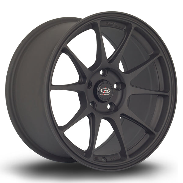 Rota Titan 5x114 17" 9J ET42 Flat Black 2 Alloy Wheel