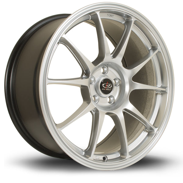 Rota Titan 5x100 18" 8.5J ET44 Hyper Silver Alloy Wheel