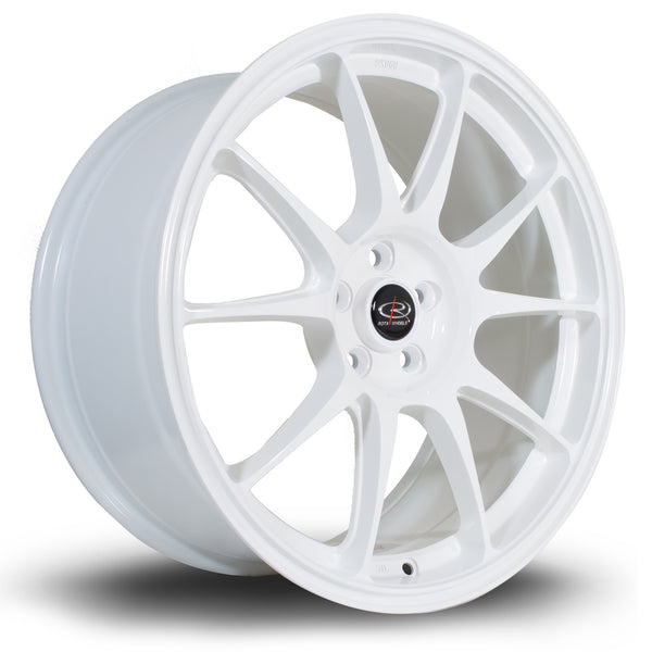 Rota Titan 5x100 18" 8.5J ET44 White Alloy Wheel