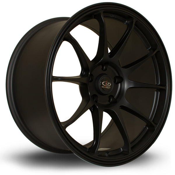 Rota Titan 5x114 18" 9.5J ET30 Flat Black Alloy Wheel