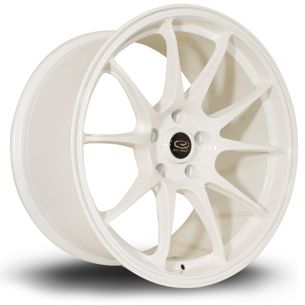 Rota Titan 5x114 18" 9.5J ET30 White Alloy Wheel