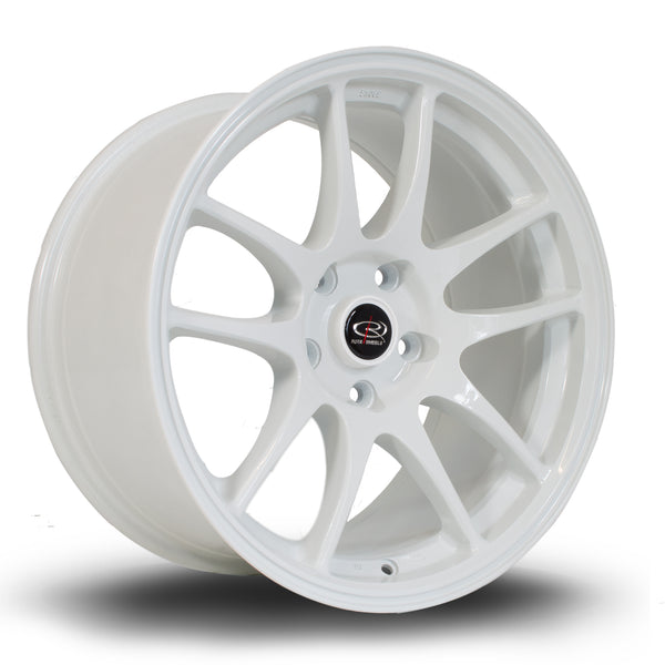 Rota Torque 4x114 17" 9.5J ET12 White Alloy Wheel