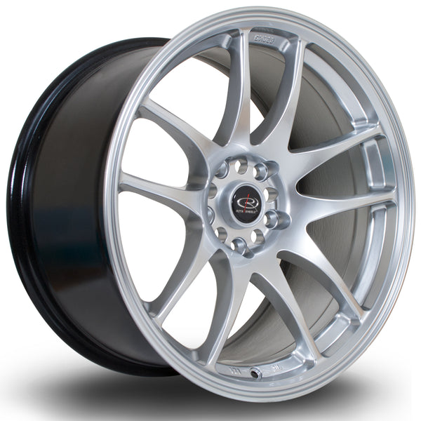 Rota Torque 5x114 18" 9.5J ET30 Hyper Silver Alloy Wheel